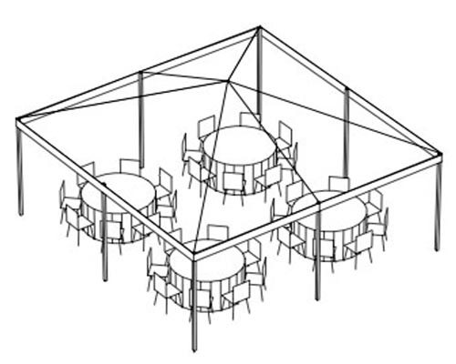 20 x 20 Frame Tent