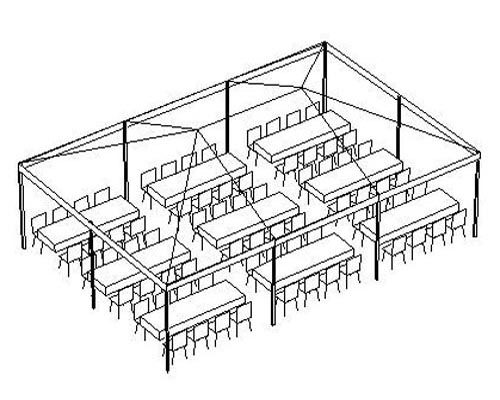 20 x 30 Frame Tent