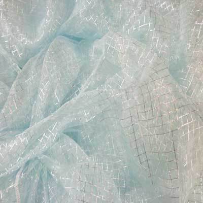 Light Blue Geo Squares Overlay
