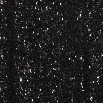 Black Sequins Linen