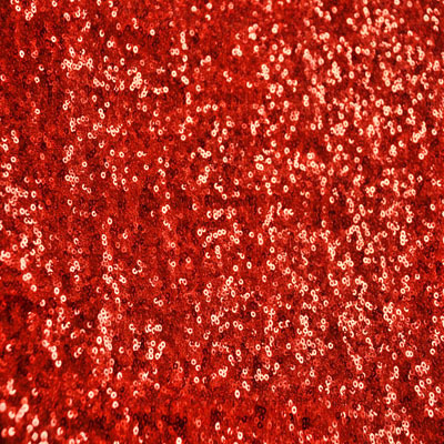 Red Sequins Linen
