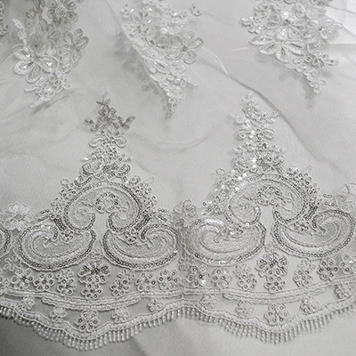 White Venetian Overlay