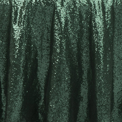 Emerald Sequins Linen