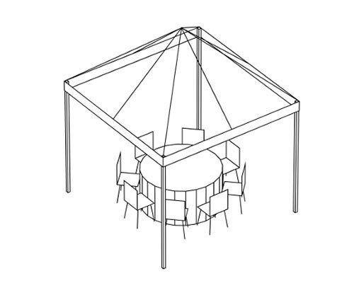 10 x 10 Frame Tent