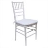 White Chiavari Chair with Cushion