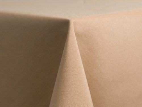 Taupe Polyester Linen