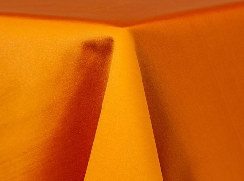 Lamour satin linen - Orange 608