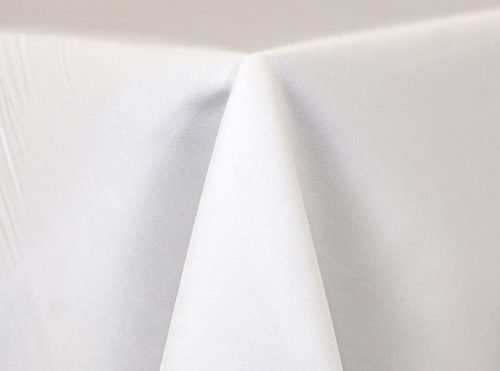 Lamour satin linen - White 650