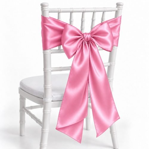 Pink Satin Sash