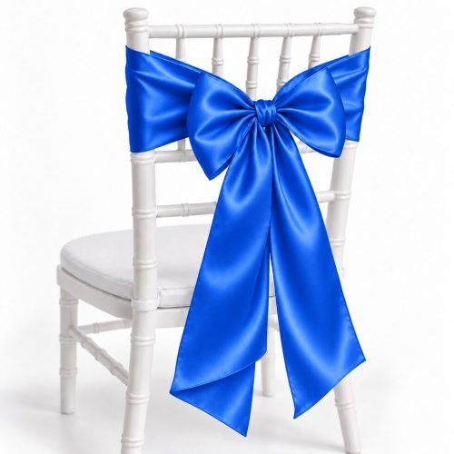 Royal Blue Satin Sash