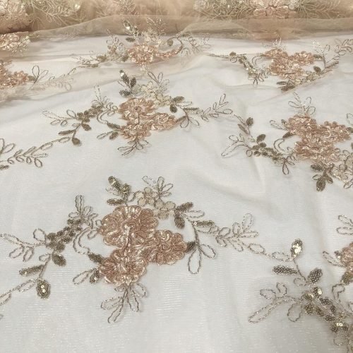 Champagne Ribbon Lace