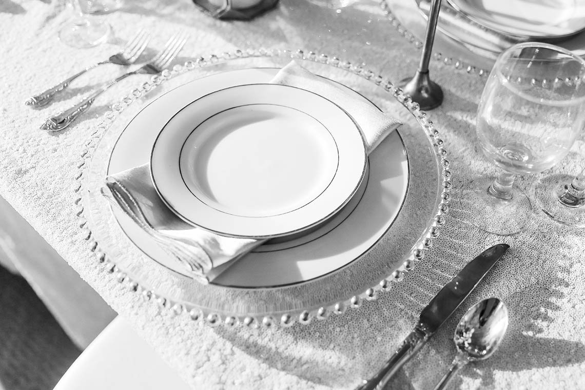 Allure Party Rentals styled wedding shoot