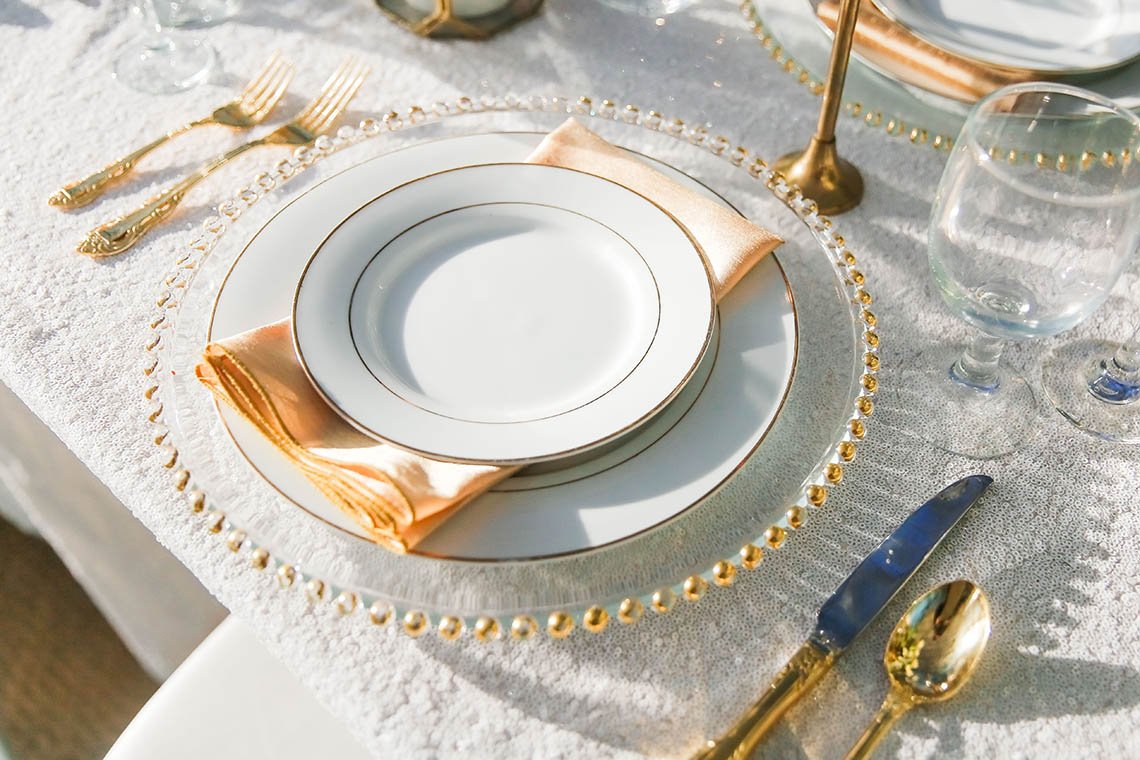 Allure Party Rentals styled wedding shoot