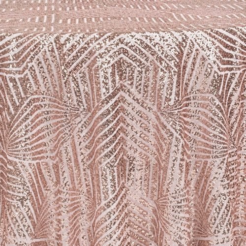 Blush Geo Glitz Linen