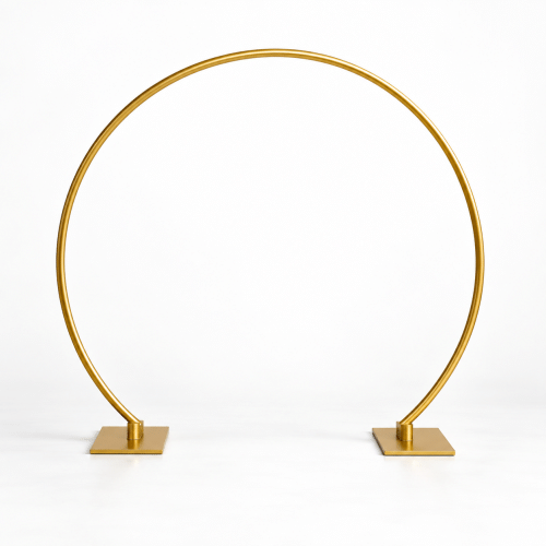 Gold circle arch — illustrative preview