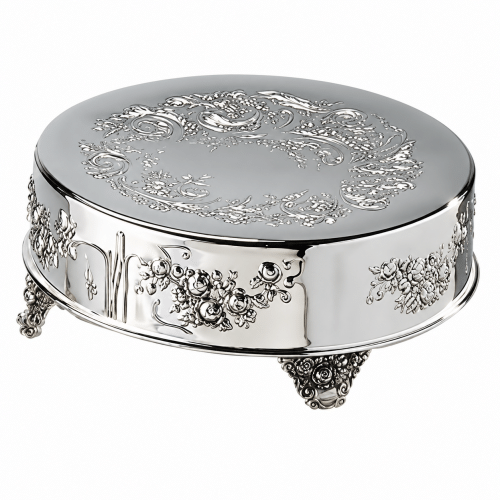 Silver Cake Plateau